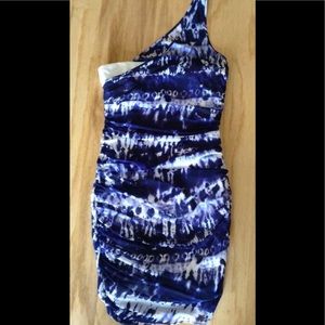 plastic island by mcginn one shoulder dress S